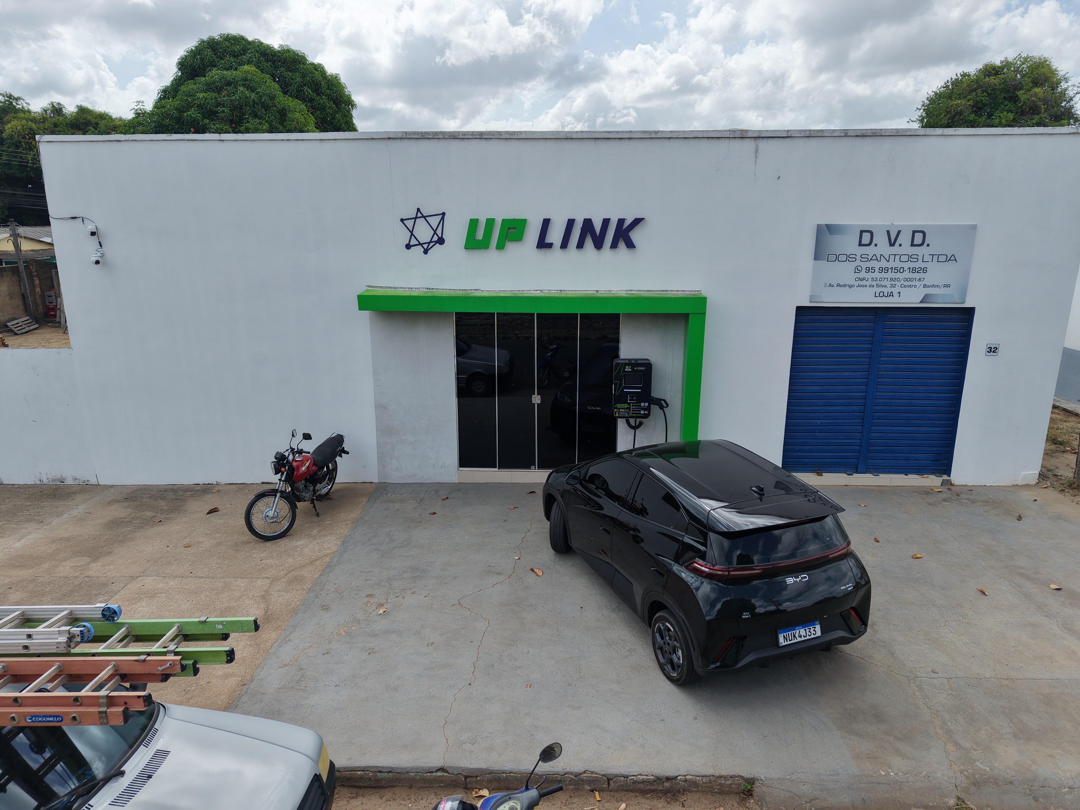 Estacao Plugo em Bonfim — fronteira com Guiana