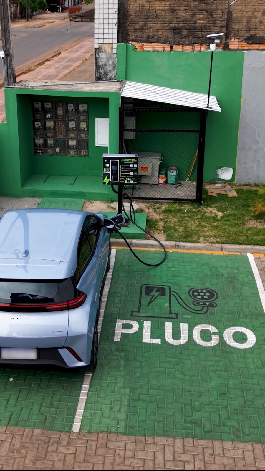 Posto Power — vista da estacao